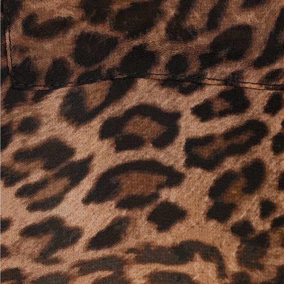 Good American Button Down Georgette Shirt NYOT - Picture 4 of 4